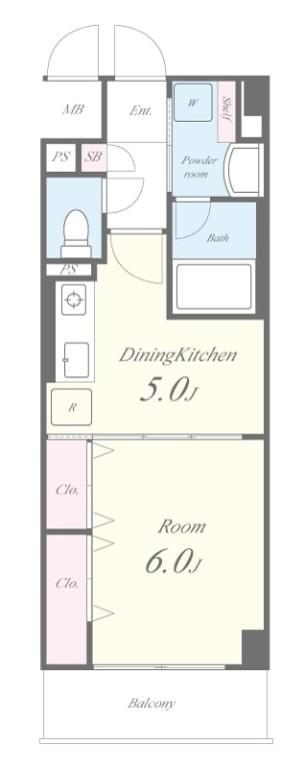Mid village 妙 間取り図