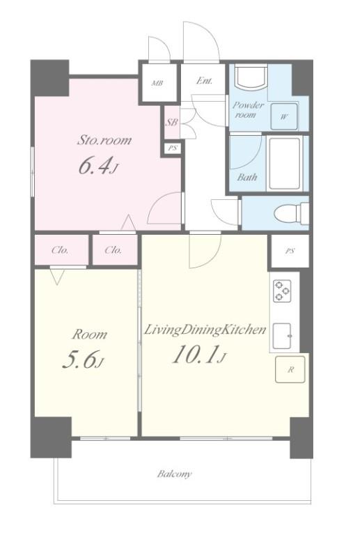 カサ・フェリーチェ 間取り図