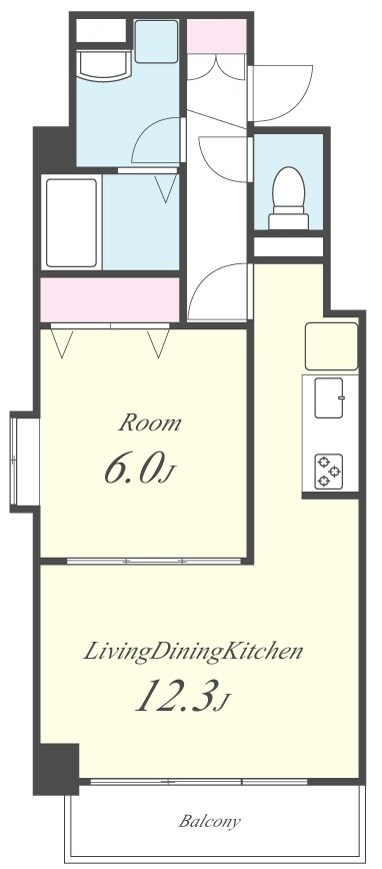 グランドゥール南行徳 間取り図