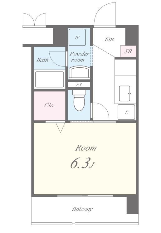 フォレストプラザ森下 間取り図