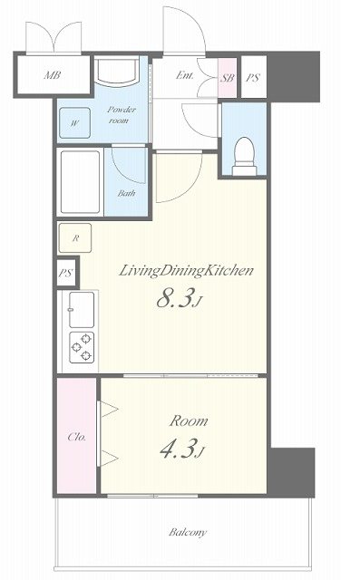 Geminos　CHIGASAKI 間取り図