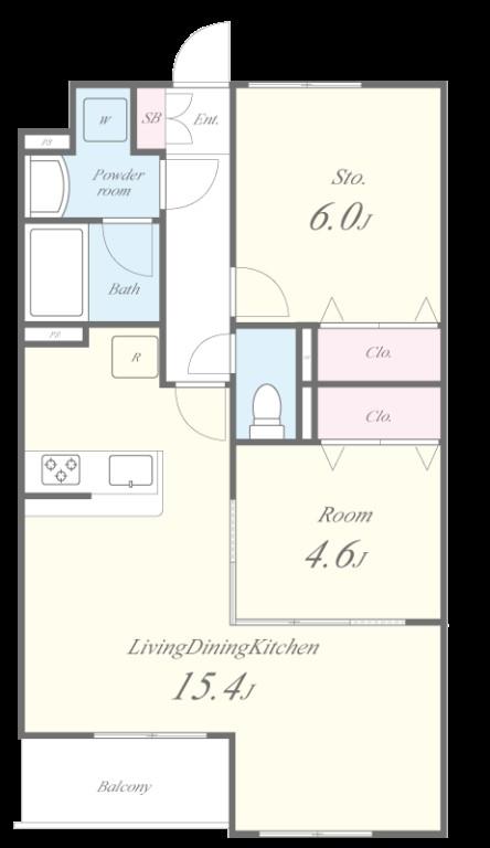 EX LIBRIS 間取り図