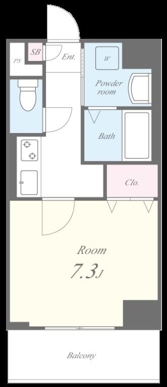 シャンボールなごみ 間取り図