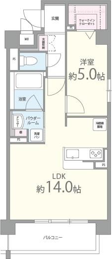 Grandir 豊島 間取り図