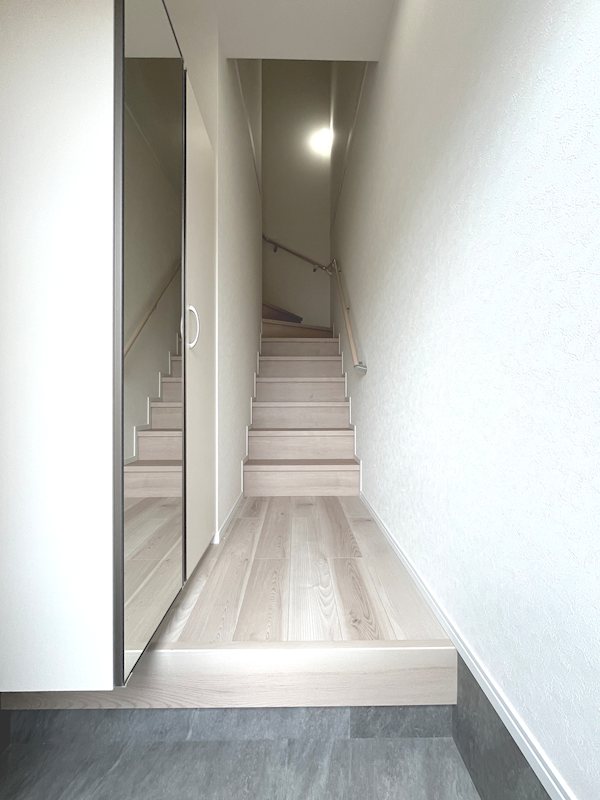 シャルマン青葉B棟 玄関