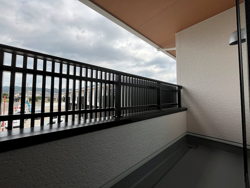 シャルマン青葉B棟 ベランダ