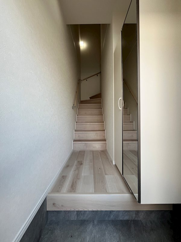 シャルマン青葉B棟 玄関