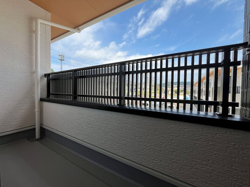 シャルマン青葉B棟 ベランダ