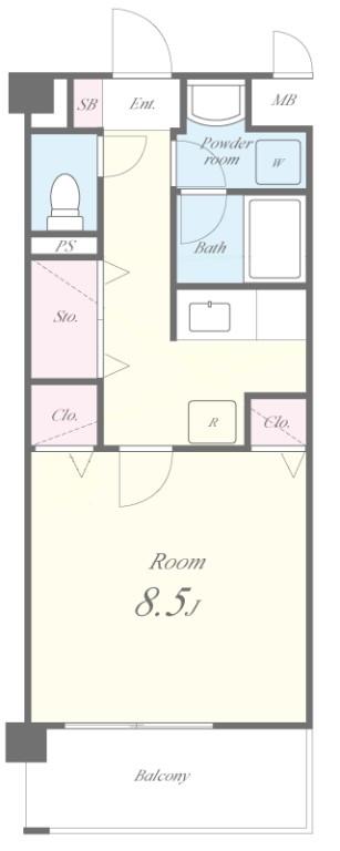 ﾙｼｪﾛﾉﾙﾃ 間取り図