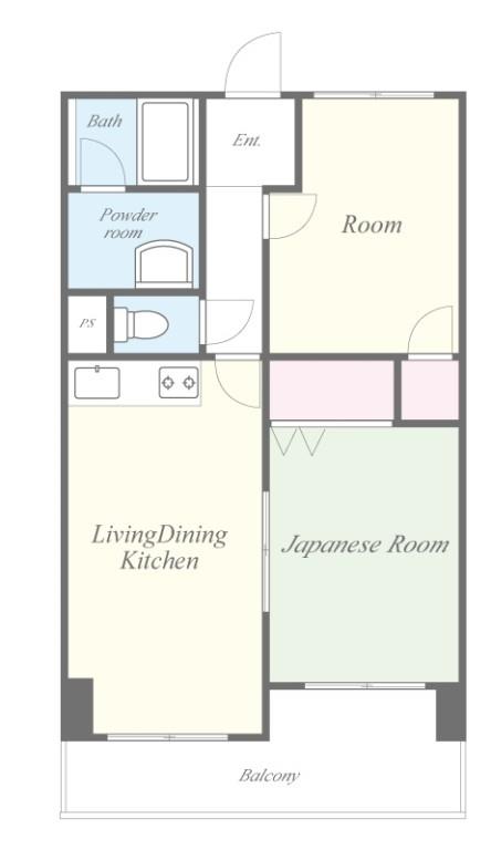 ブリージェ姫路 間取り図