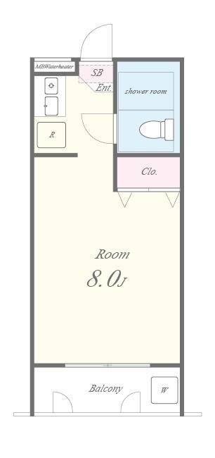 ピュアハウス経堂 間取り図