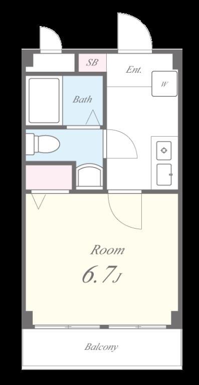 Delight門真 間取り図