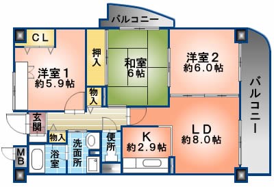 ウィステリア 間取り図