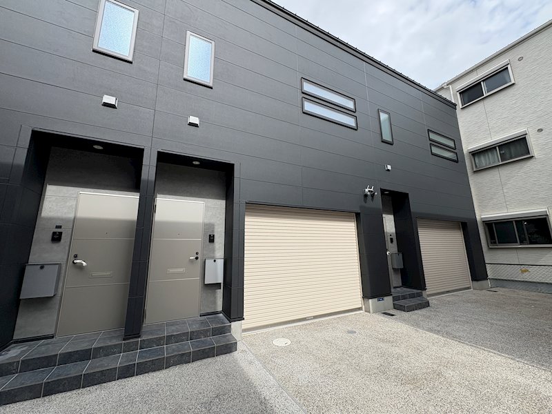 門真市小路町ガレージハウス 外観写真