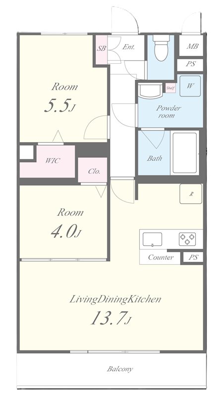 PIAF(ピアフ） 間取り図