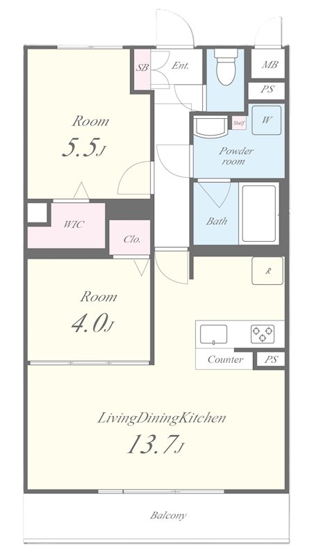 PIAF(ピアフ） 間取り図