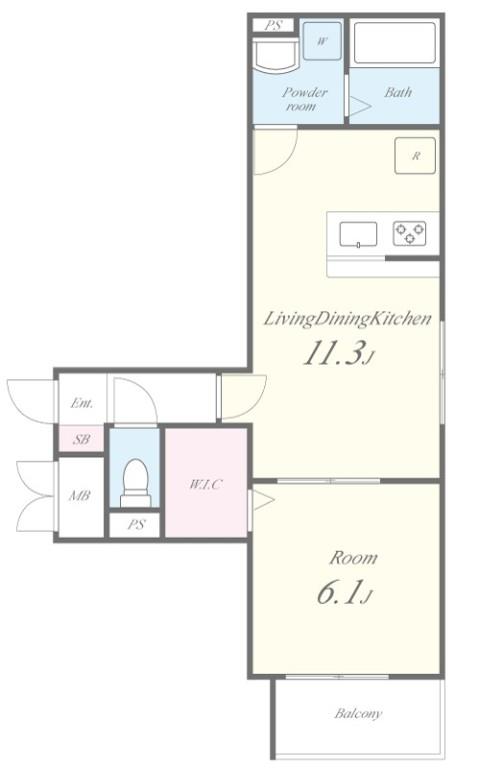 セイワパレス門真 間取り図