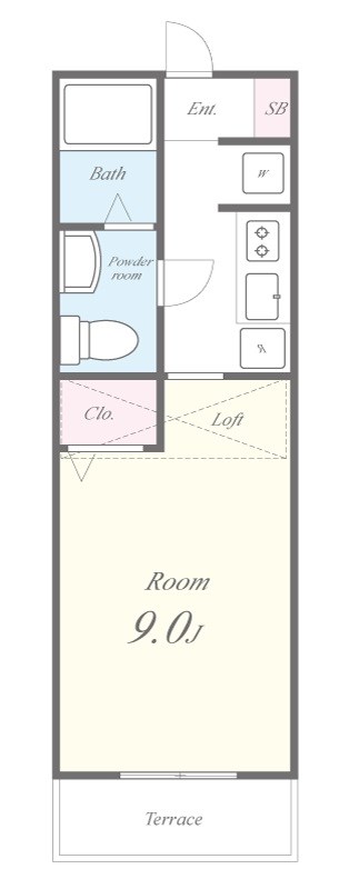 サンライブラ 間取り図