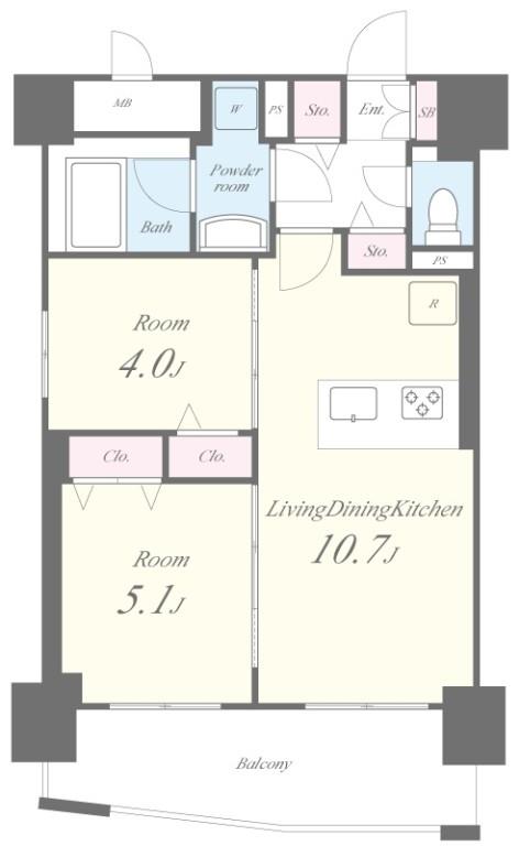 Portofino(ポルトフィーノ) 間取り図