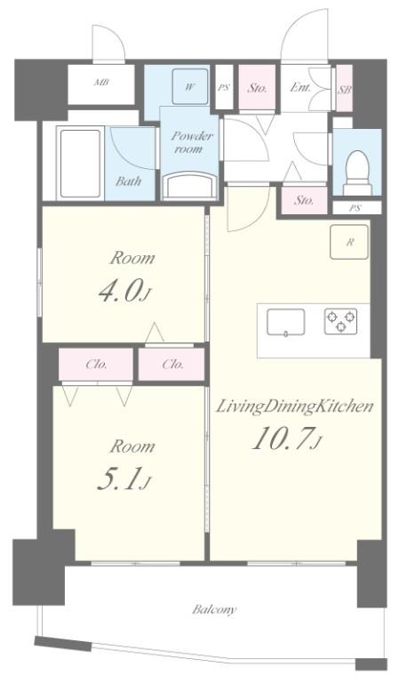 Portofino(ポルトフィーノ) 間取り図