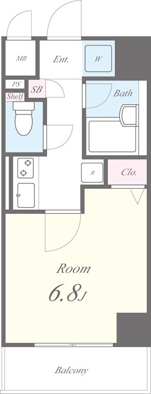 Felicity Kawasaki(フェリシティカワサキ) 間取り図