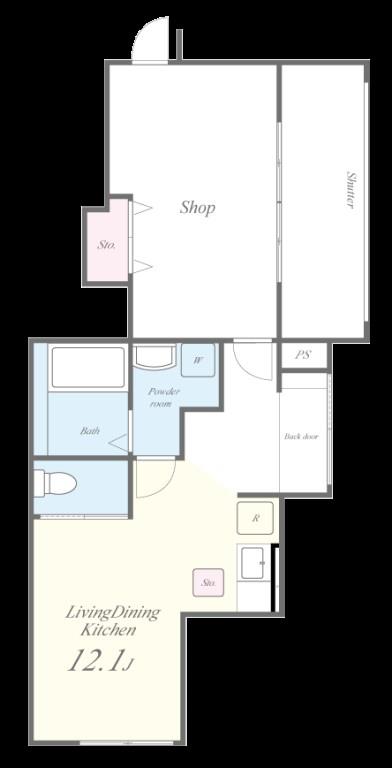 エリンコート矢切 間取り図