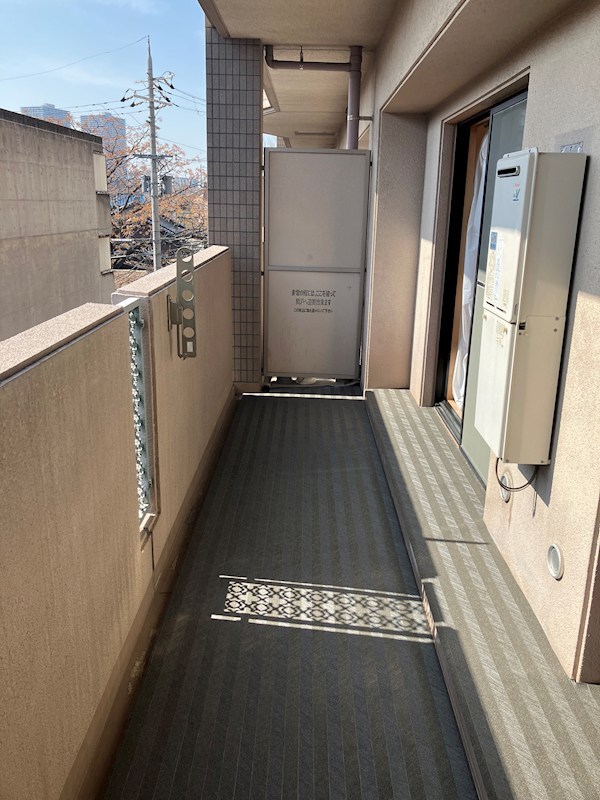 タウンコート咲佳映 ベランダ