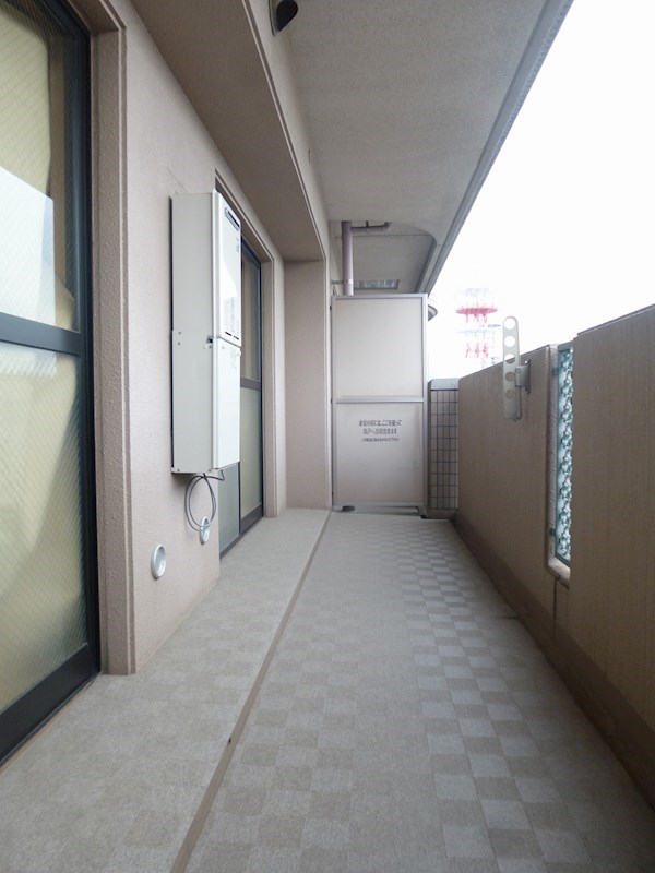 タウンコート咲佳映 ベランダ