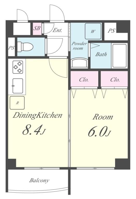 アグレアーブル 間取り図