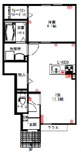 プレベール小路東 間取り図