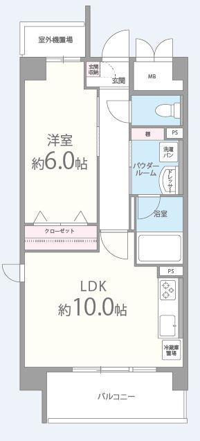 プレステイジEXE 間取り図