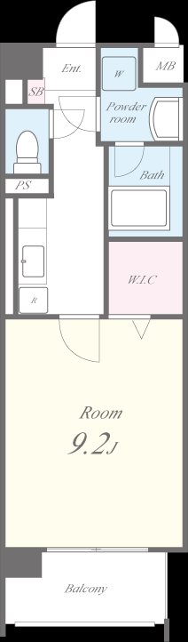 フランディル 間取り図