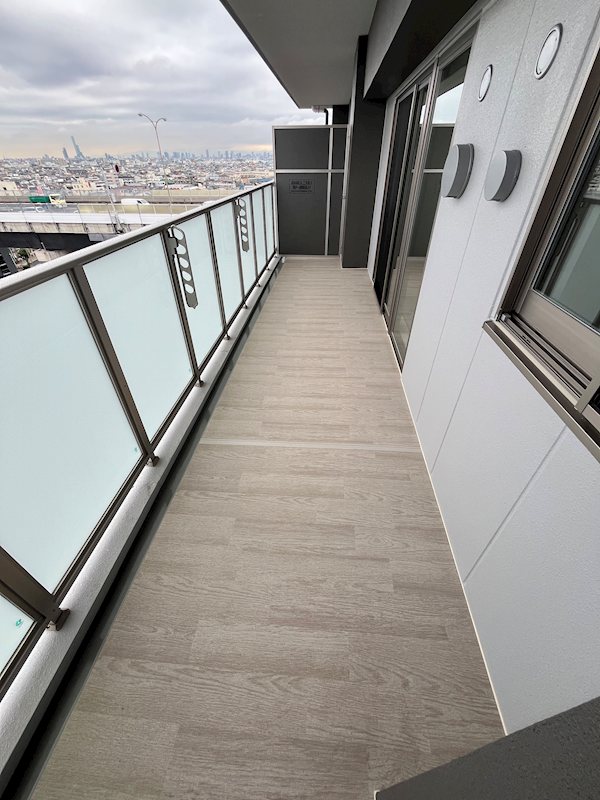 ディエスベアティ久宝寺口 ベランダ