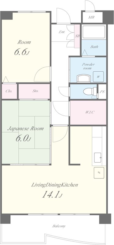 リュックスギオン 間取り図