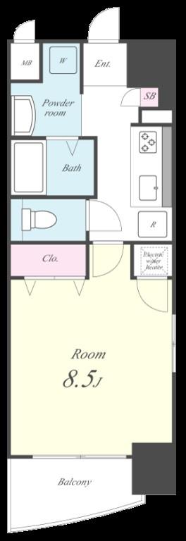 リヴェール(埼玉県) 間取り図