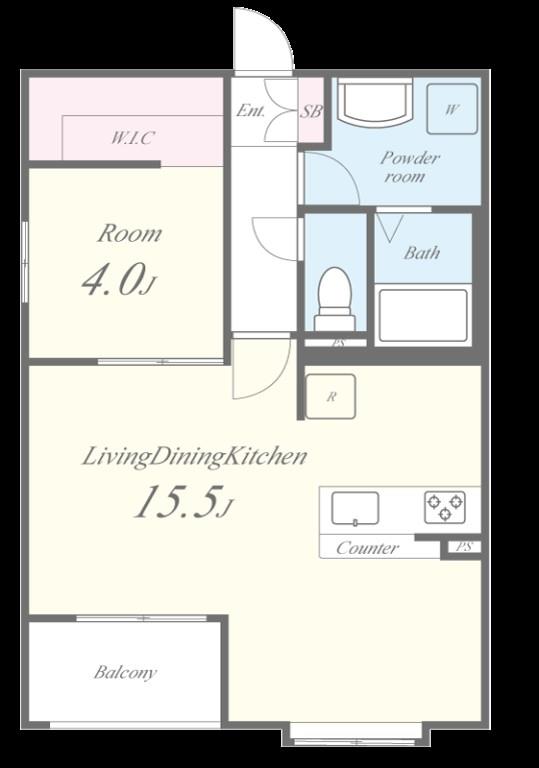 レトワール今川 間取り図
