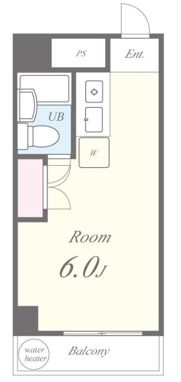 セジュール田町 間取り図