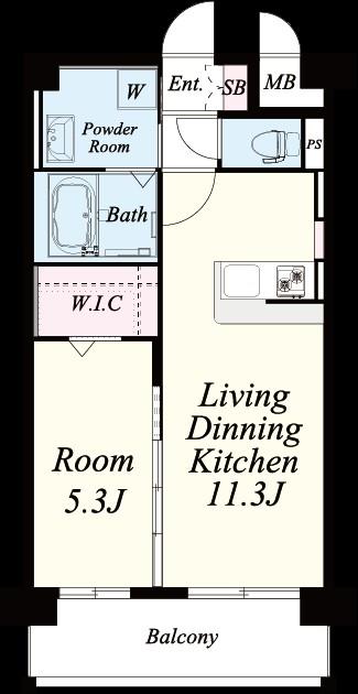 アクア チェントロ 間取り図