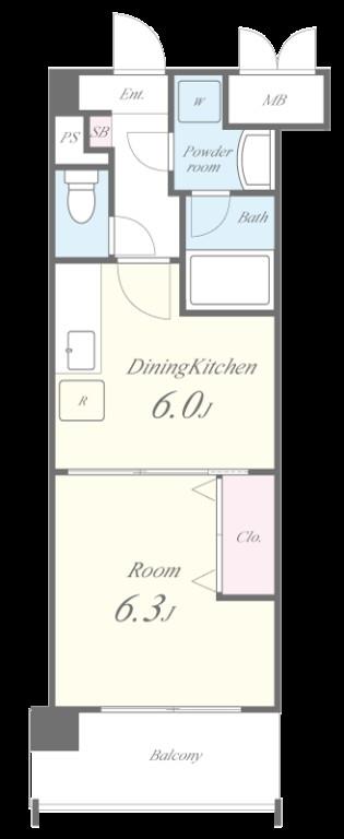 エバーフェニックス 間取り図