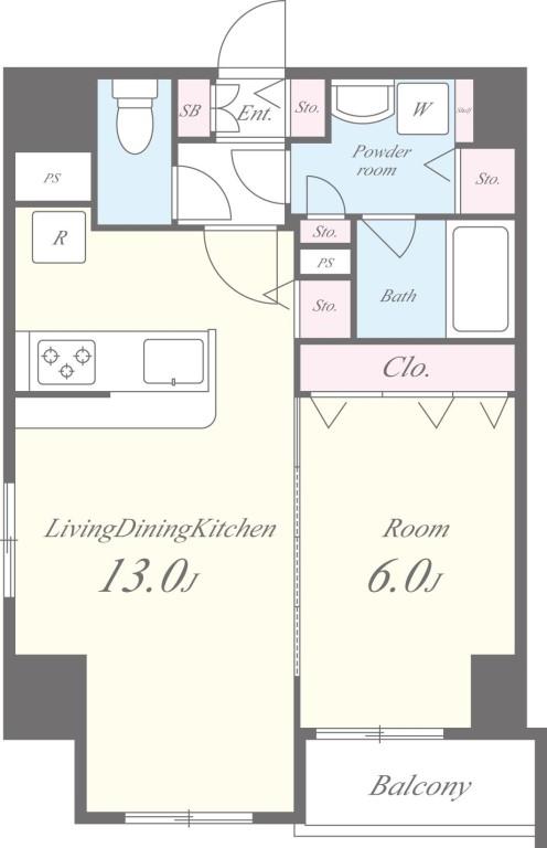 ミラージュエヴァン 間取り図