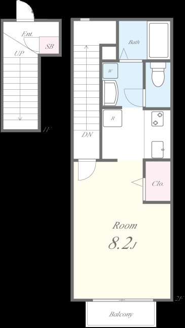 サンハイム 間取り図