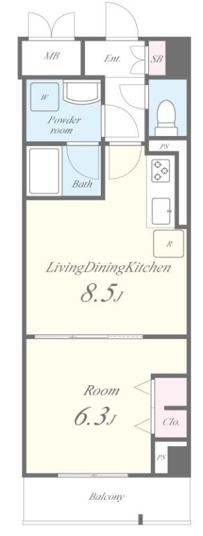 JPT RESIDENSE 間取り図