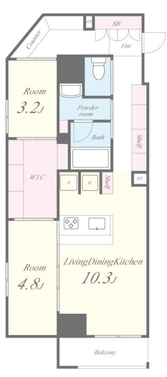 JPT RESIDENSE 間取り図