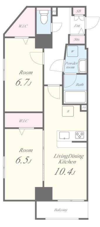 JPT RESIDENSE 間取り図