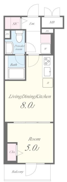 JPT RESIDENSE 間取り図