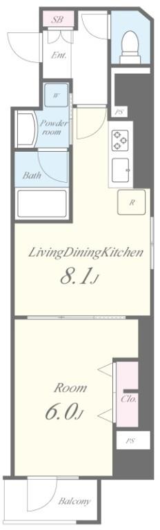 JPT RESIDENSE 間取り図