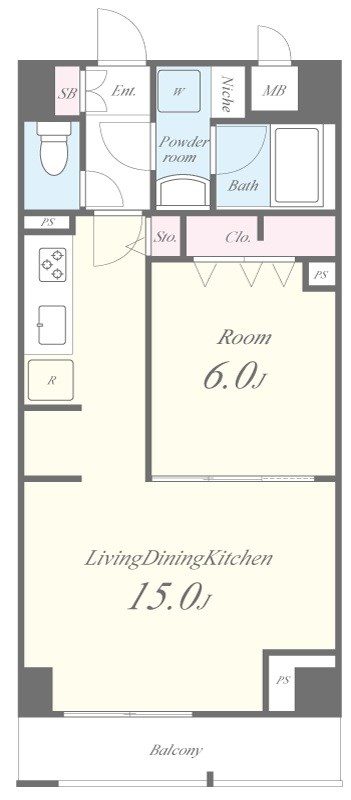 JPT RESIDENCE 間取り図