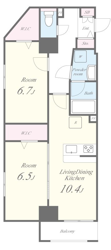 JPT RESIDENCE 間取り図