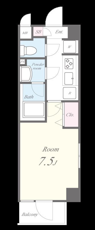 プレジール練馬北町 間取り図