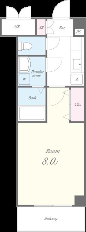 クレールメゾン 間取り図